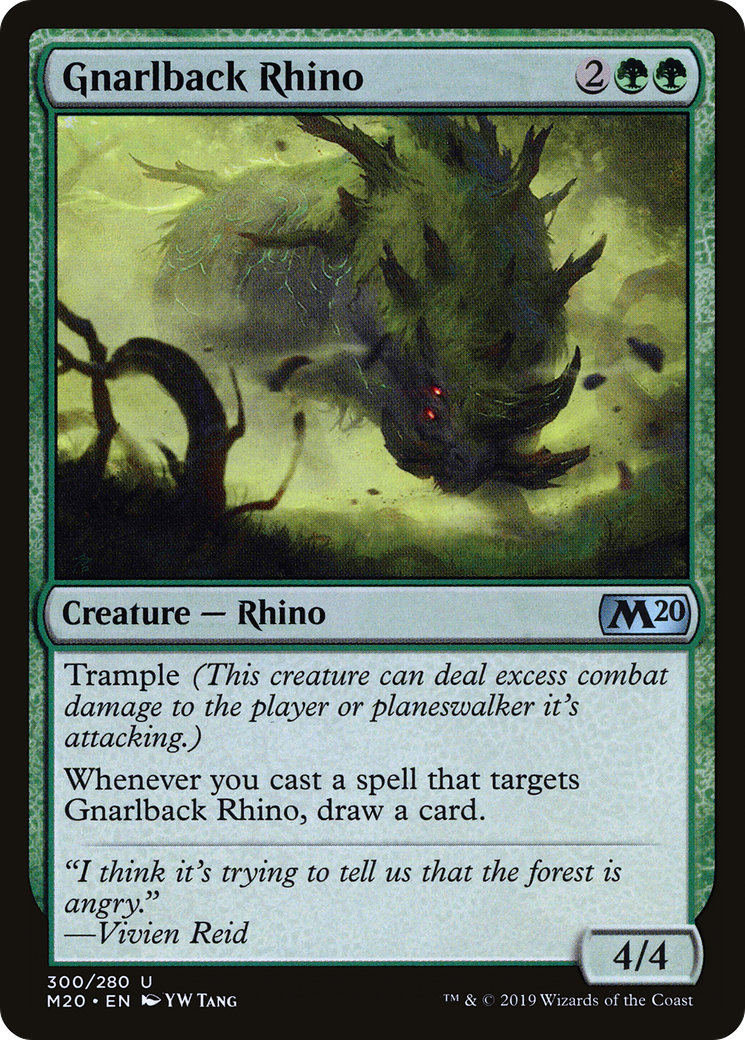 Gnarlback Rhino (M20) #300 [EN/N]