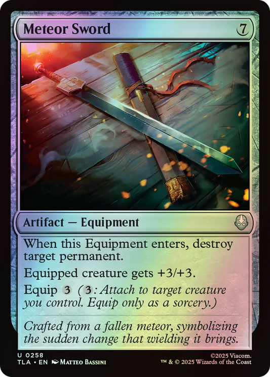 Meteor Sword (TLA) #258 [EN/F] s/o