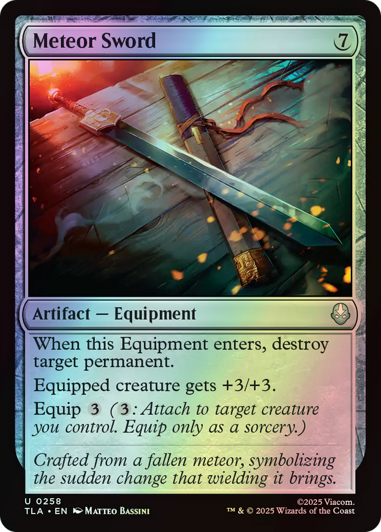 Meteor Sword (TLA) #258 [EN/F] s/o