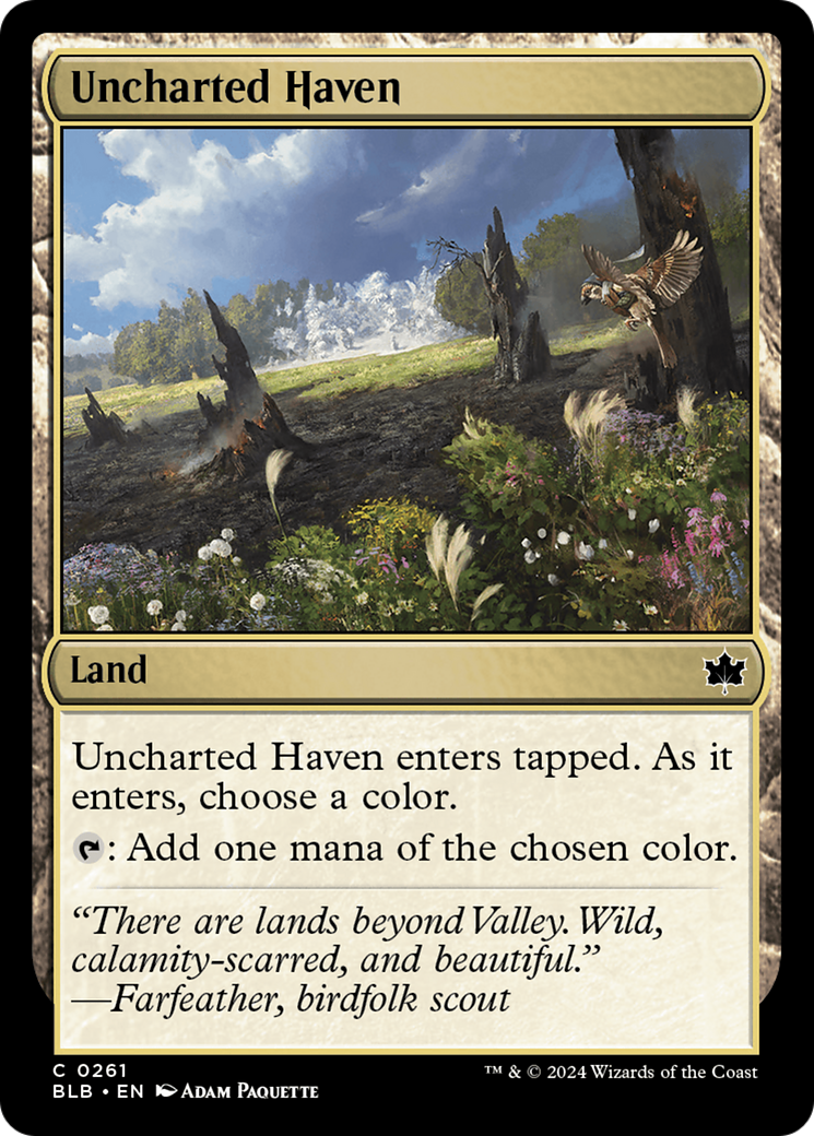 Uncharted Haven (BLB) #261 [EN/N] s/o