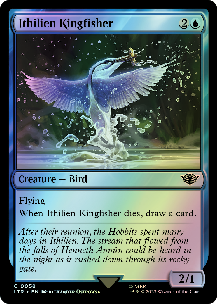 Ithilien Kingfisher (LTR) #58 [EN/F]