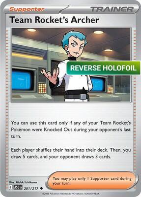 Team Rocket's Archer (ASC) #201 [EN/R]