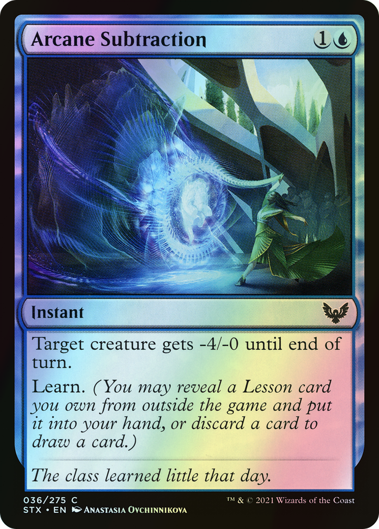 Arcane Subtraction (STX) #36 [EN/F]