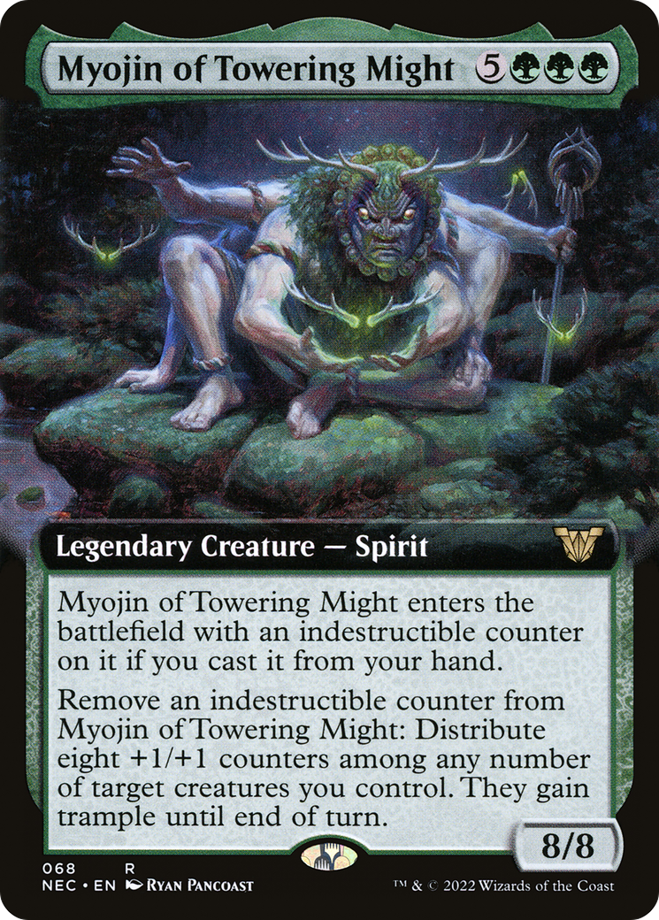Myojin of Towering Might (NEC) #68 [EN/N] s/o