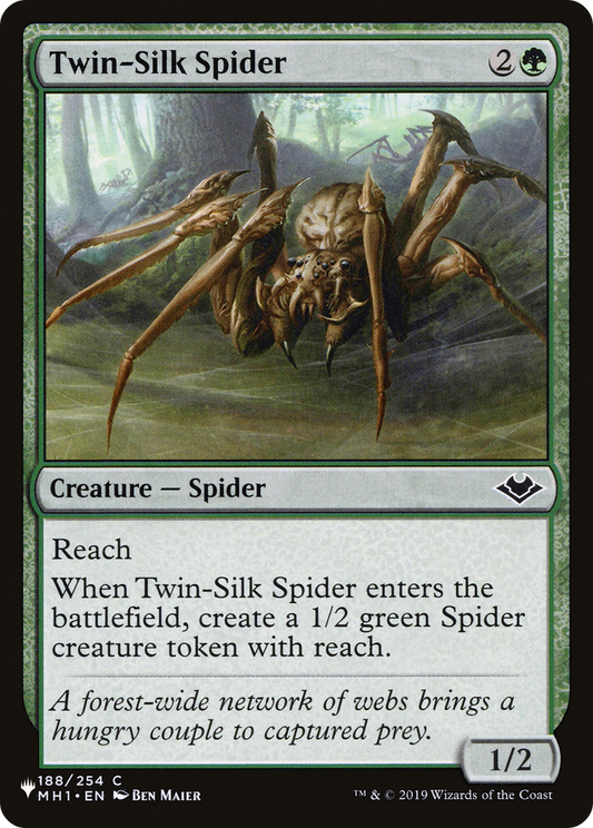 Twin-Silk Spider (PLST) #MH1-188 [EN/N]