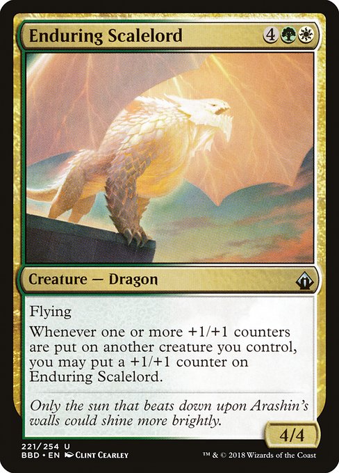 Enduring Scalelord (BBD) #221 [EN/N]