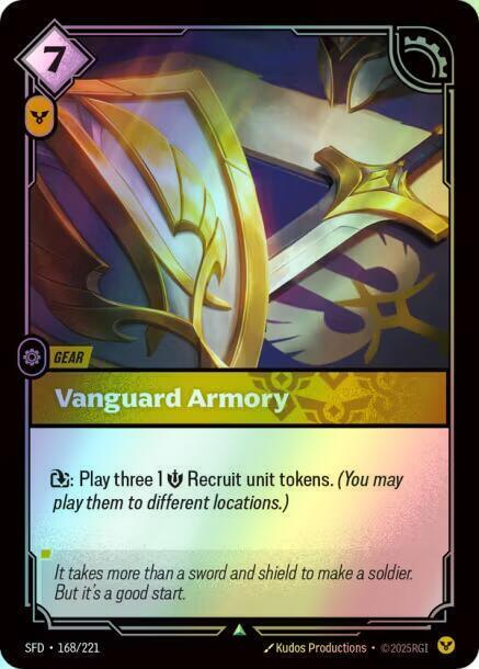 Vanguard Armory (SFD) #168 [EN/F] s/o