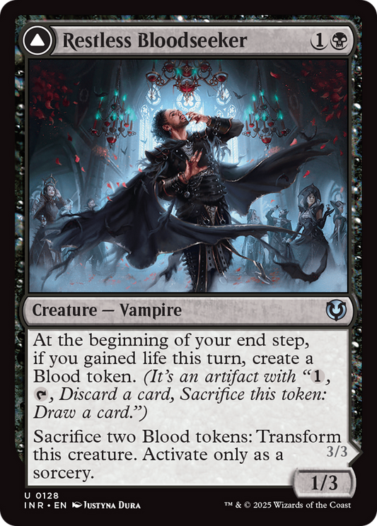Restless Bloodseeker // Bloodsoaked Reveler (INR) #128 [EN/N] s/o