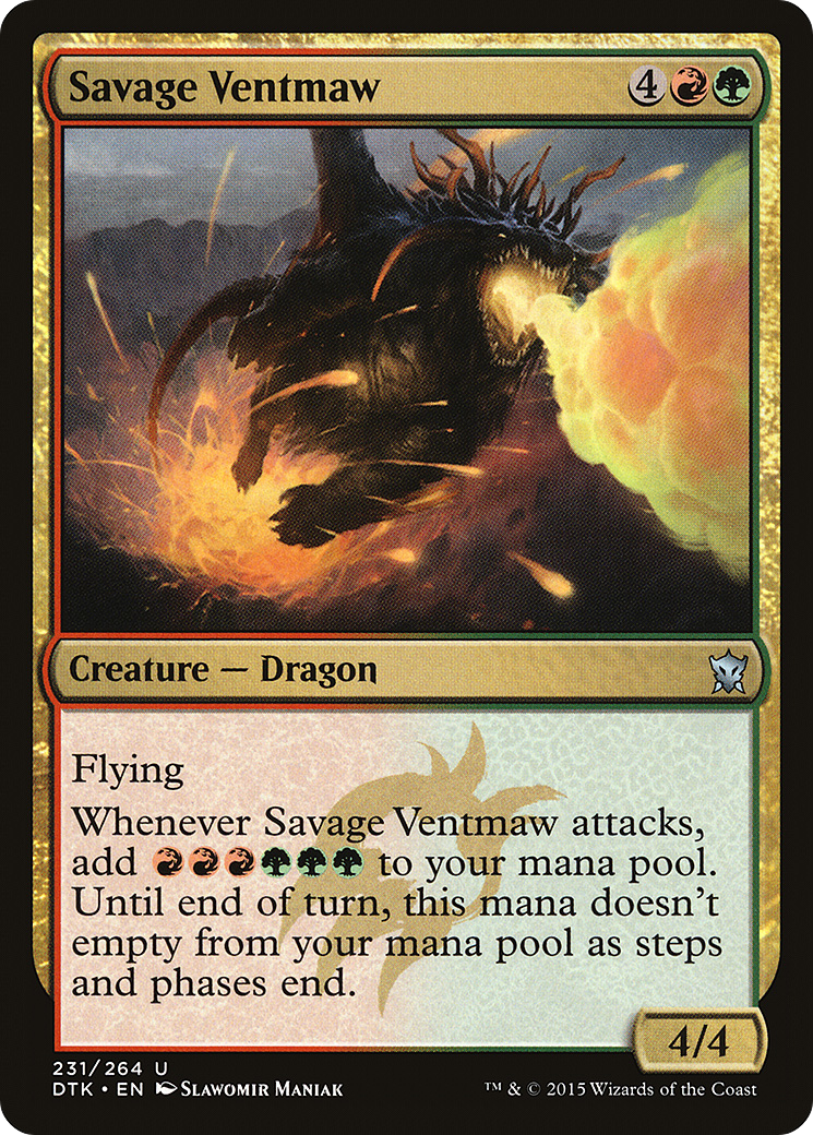 Savage Ventmaw (DTK) #231 [EN/N]