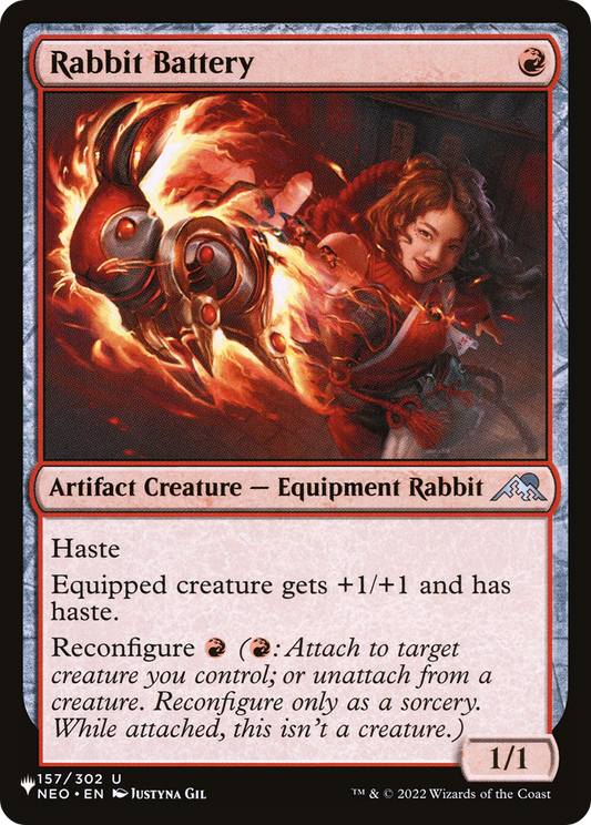 Rabbit Battery (PLST) #NEO-157 [EN/N]