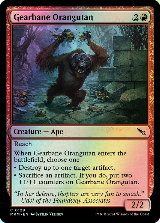 Gearbane Orangutan (MKM) #129 [EN/F]