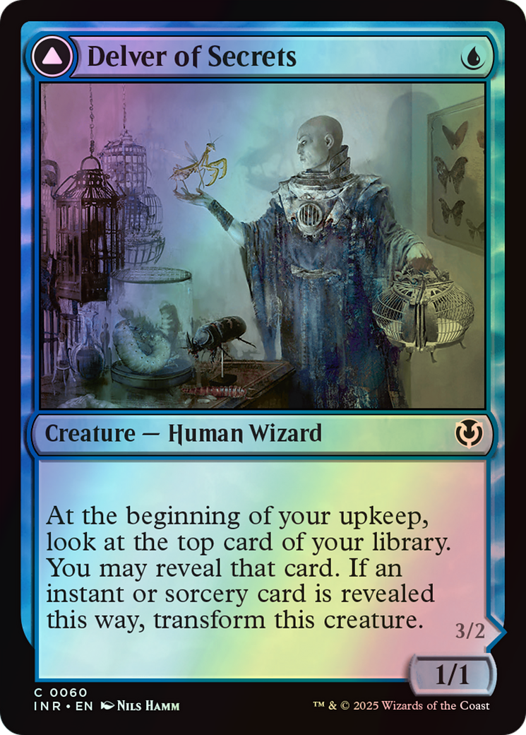 Delver of Secrets // Insectile Aberration (INR) #60 [EN/F] s/o
