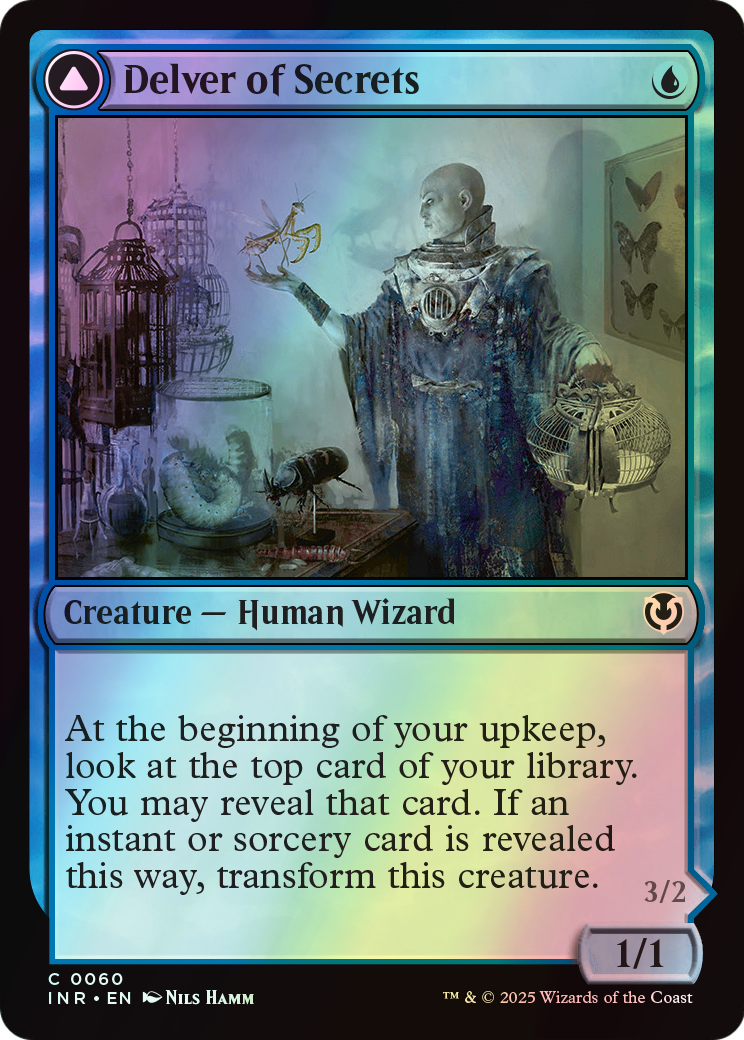 Delver of Secrets // Insectile Aberration (INR) #60 [EN/F]