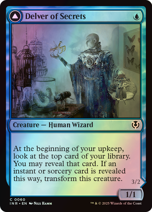 Delver of Secrets // Insectile Aberration (INR) #60 [EN/F]