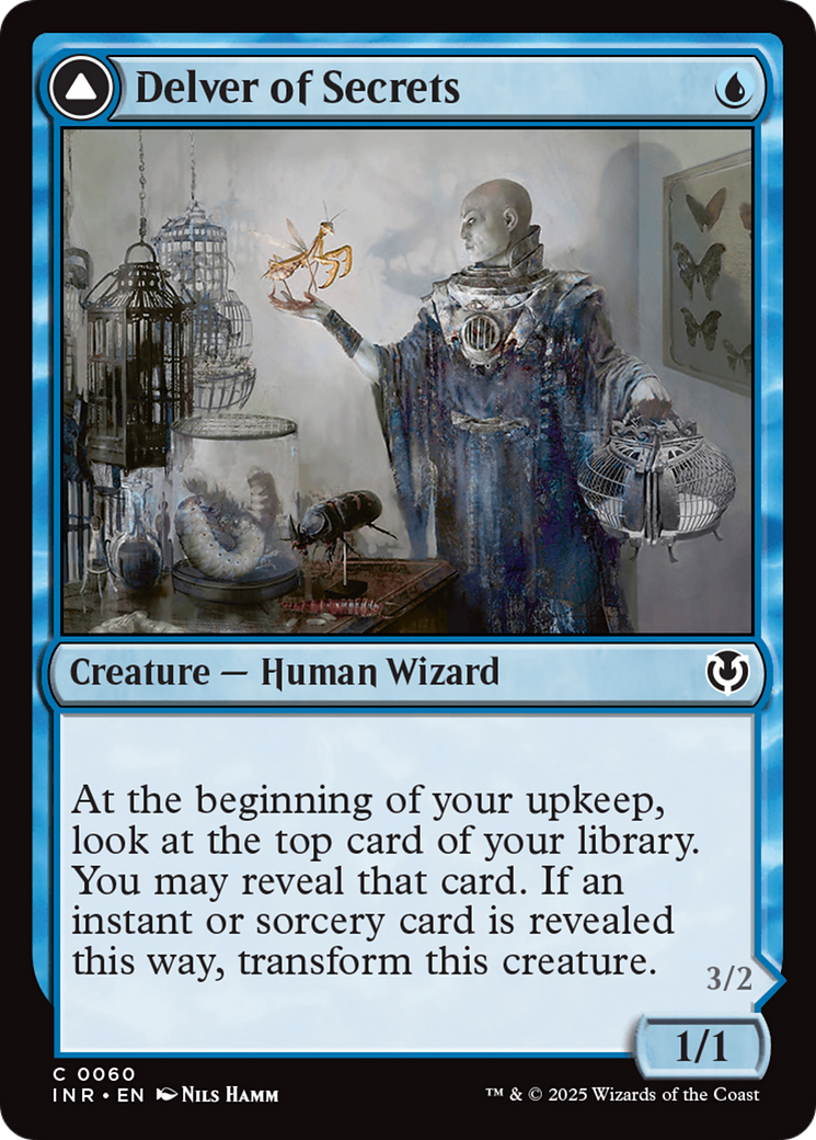 Delver of Secrets // Insectile Aberration (INR) #60 [EN/N] s/o