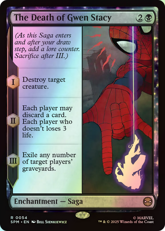 The Death of Gwen Stacy (SPM) #54 [EN/F] s/o