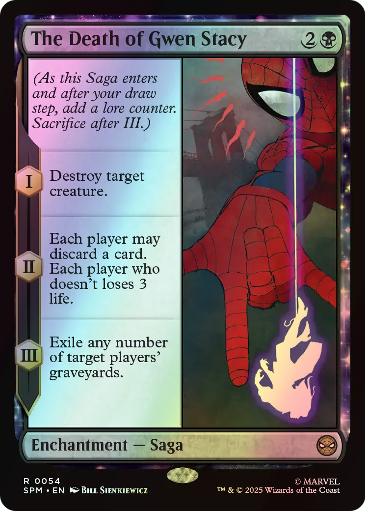 The Death of Gwen Stacy (SPM) #54 [EN/F] s/o