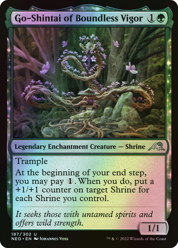 Go-Shintai of Boundless Vigor (NEO) #187 [EN/F] s/o