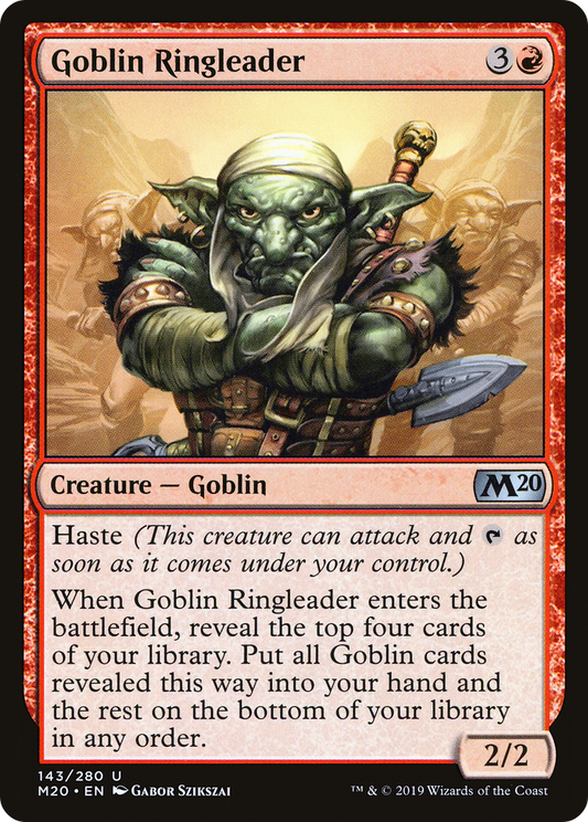 Goblin Ringleader (M20) #143 [EN/N]