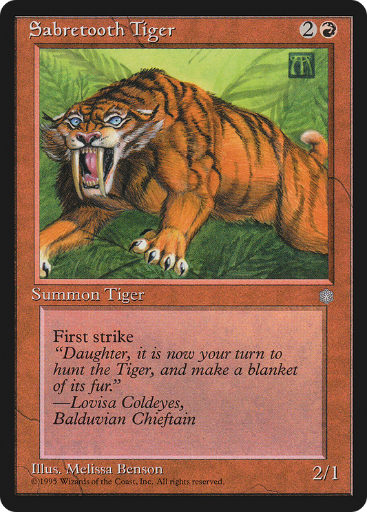 Sabretooth Tiger (ICE) #215 [EN/N]