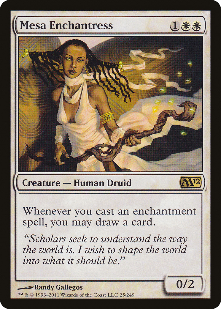 Mesa Enchantress (M12) #25 [EN/N]