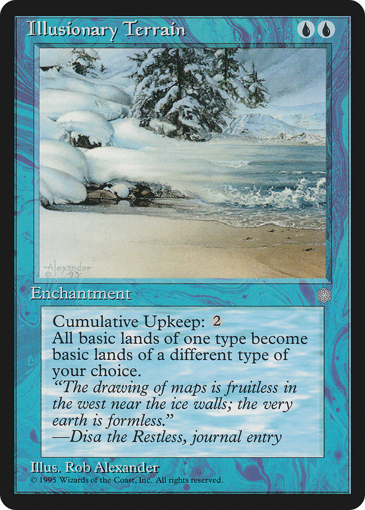Illusionary Terrain (ICE) #77 [EN/N]