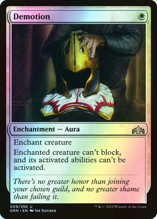 Demotion (GRN) #9 [EN/F]