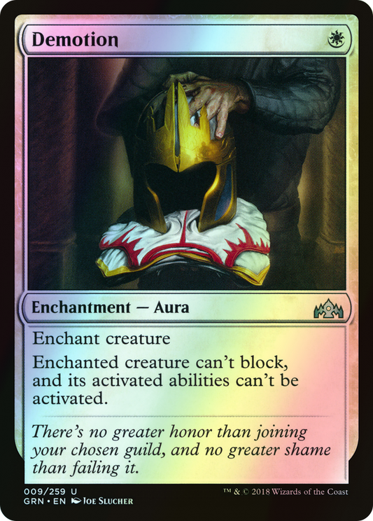 Demotion (GRN) #9 [EN/F]