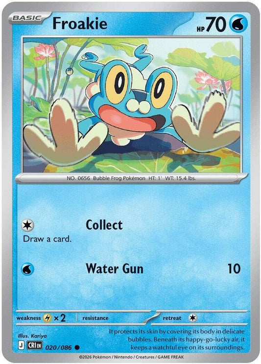 Froakie - 020/086 (CRI) #020 [EN/N]