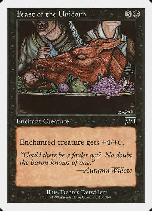 Feast of the Unicorn (6ED) #130 [EN/N]
