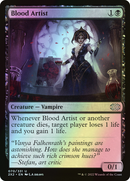 Blood Artist (2X2) #70 [EN/F] s/o
