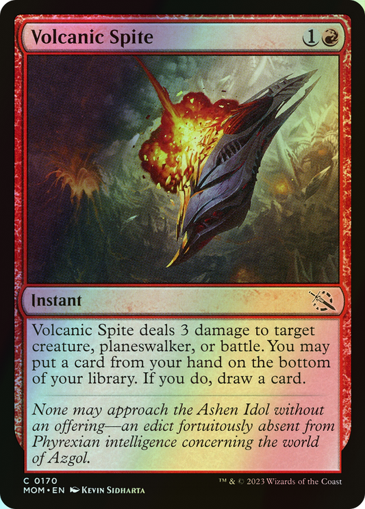 Volcanic Spite (MOM) #170 [EN/F] s/o