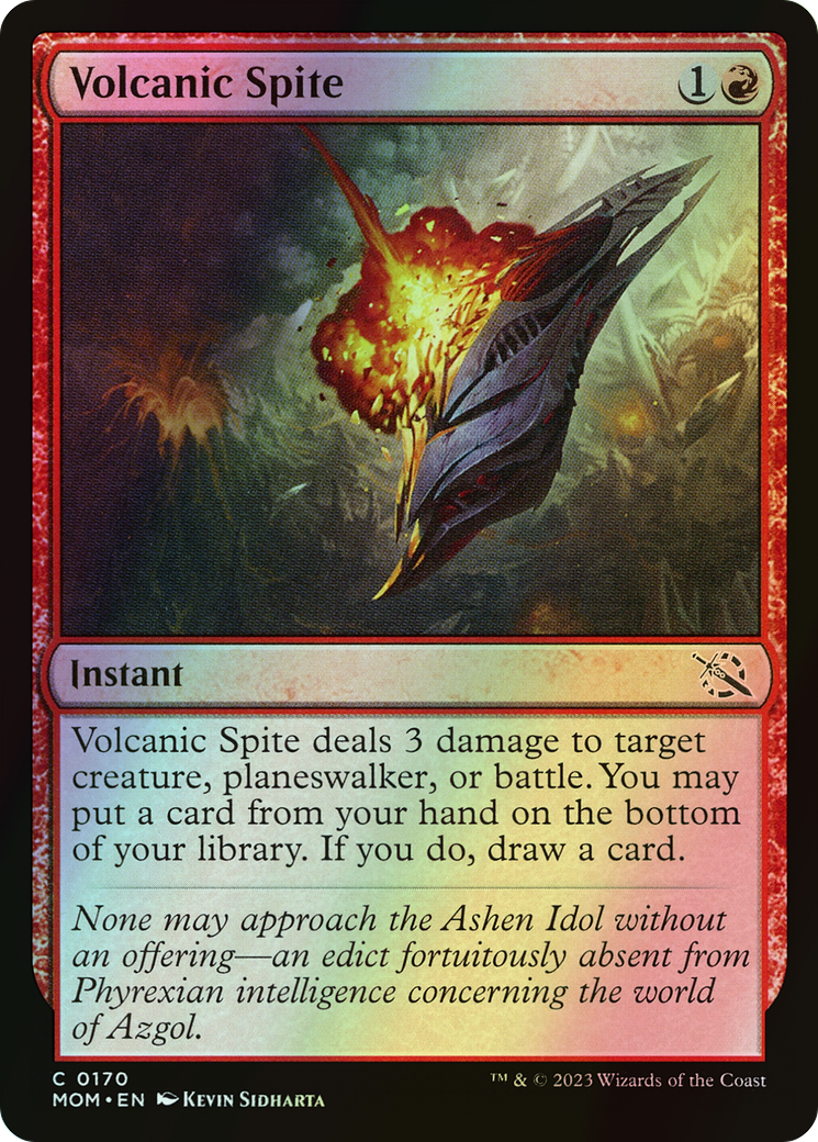 Volcanic Spite (MOM) #170 [EN/F] s/o