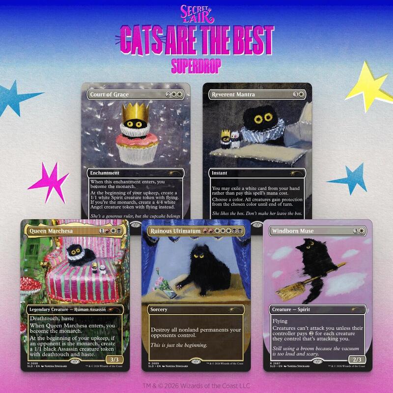 Secret Lair Drop: Secret Lair Drop: Purr Majesty - Non-Foil Edition (SLD) [EN]