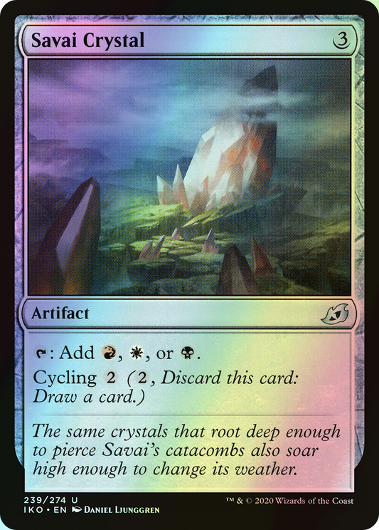 Savai Crystal (IKO) #239 [EN/F] s/o
