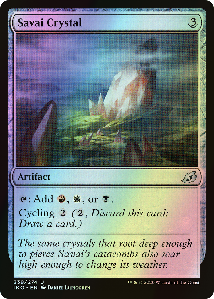 Savai Crystal (IKO) #239 [EN/F] s/o