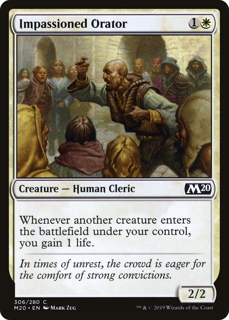 Impassioned Orator (M20) #306 [EN/N]