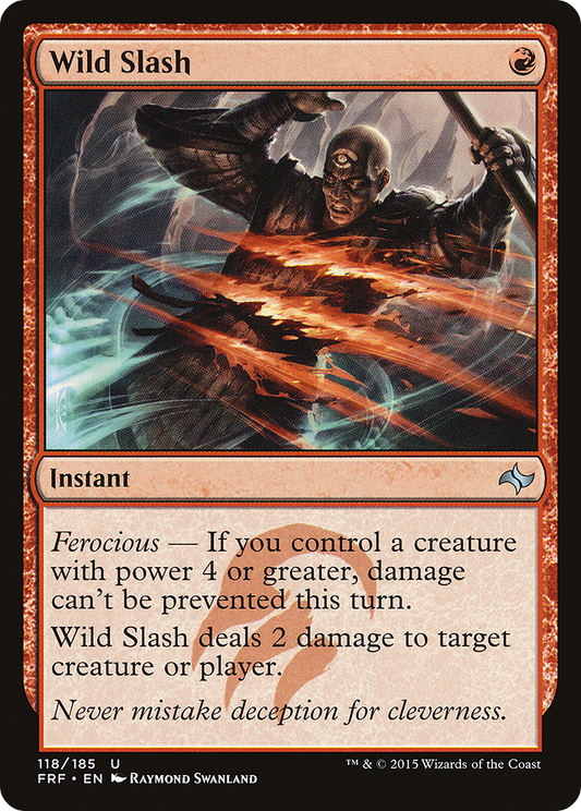 Wild Slash (FRF) #118 [EN/N] s/o