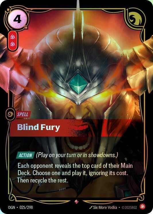 Blind Fury (OGN) #025 [EN/F] s/o