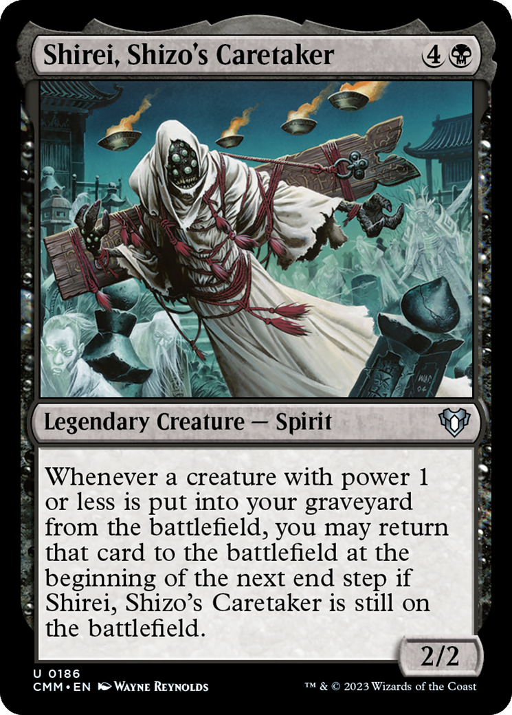 Shirei, Shizo's Caretaker (CMM) #186 [EN/N]
