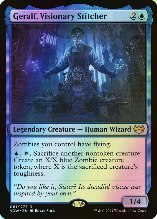 Geralf, Visionary Stitcher (VOW) #61 [EN/F] s/o