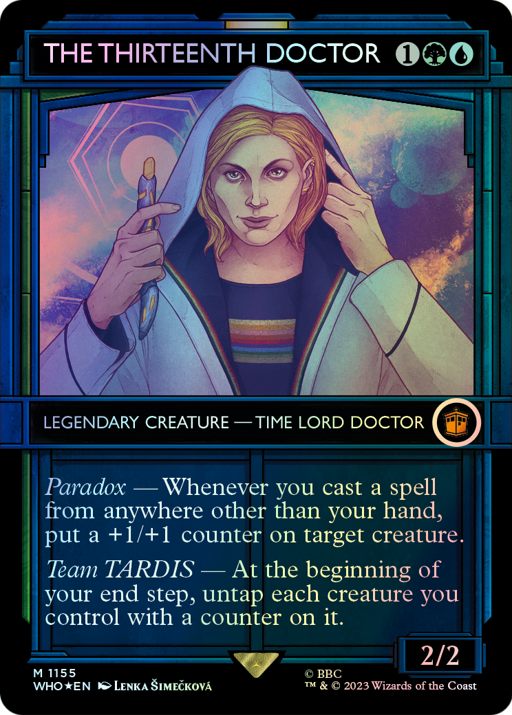 The Thirteenth Doctor - Surge Foil (WHO) #1155 [EN/F]