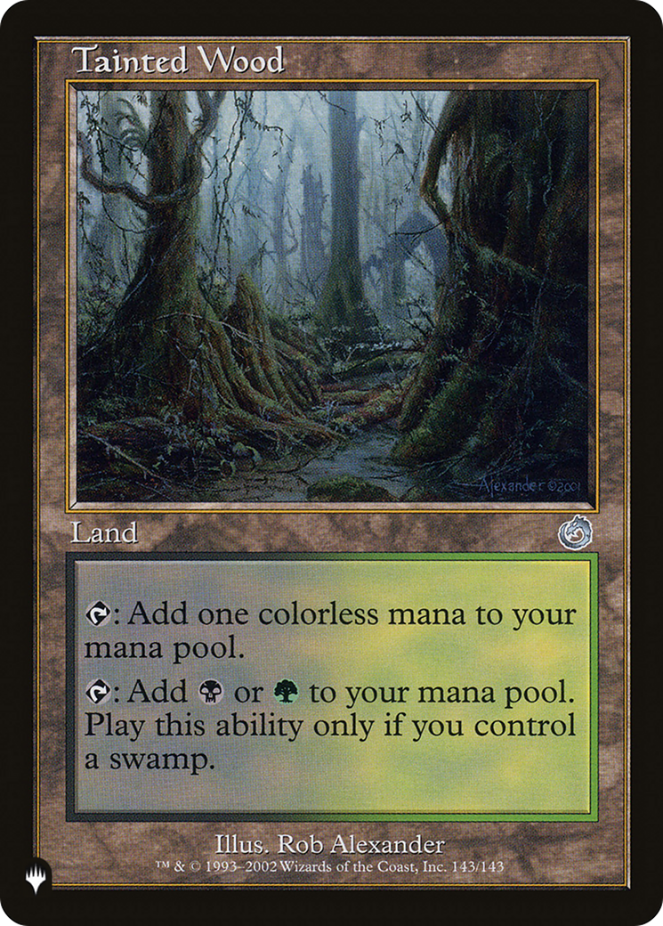 Tainted Wood (PLST) #TOR-143 [EN/N] s/o