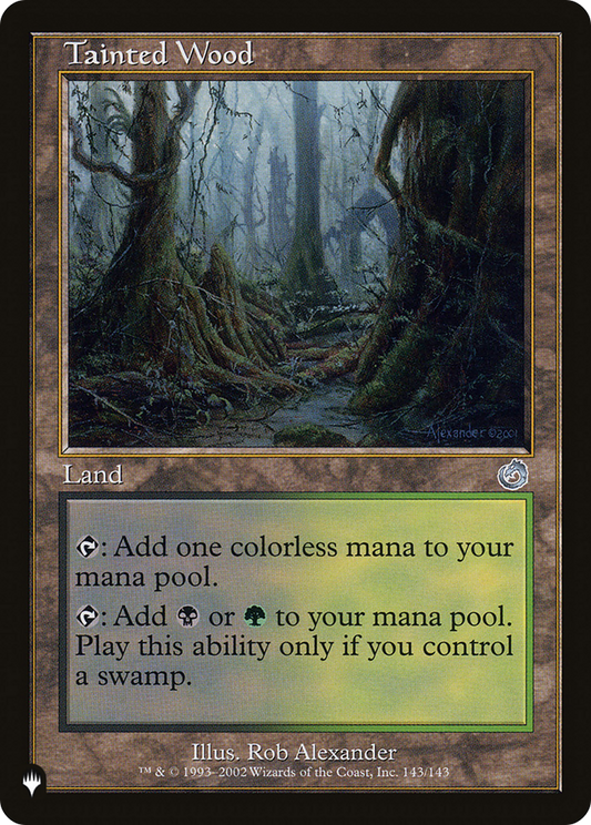 Tainted Wood (PLST) #TOR-143 [EN/N] s/o