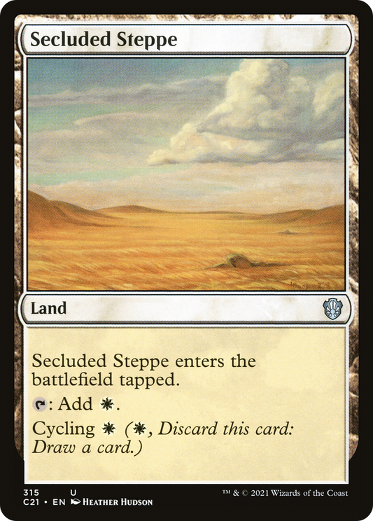 Secluded Steppe (C21) #315 [EN/N] s/o