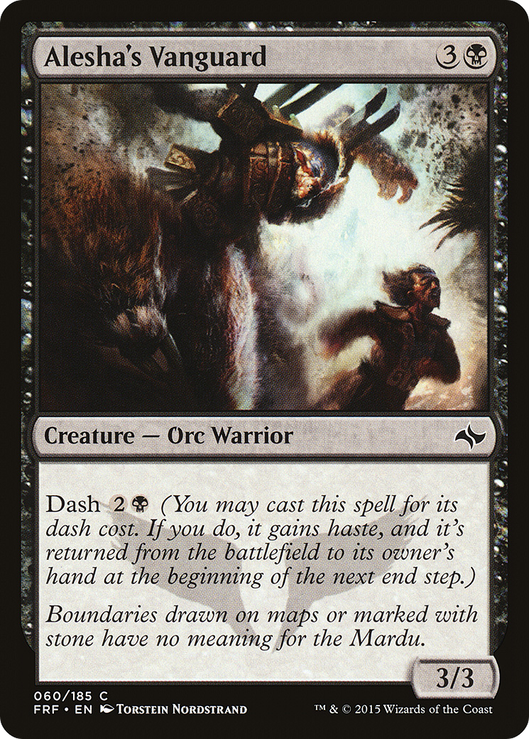 Alesha's Vanguard (FRF) #60 [EN/N]