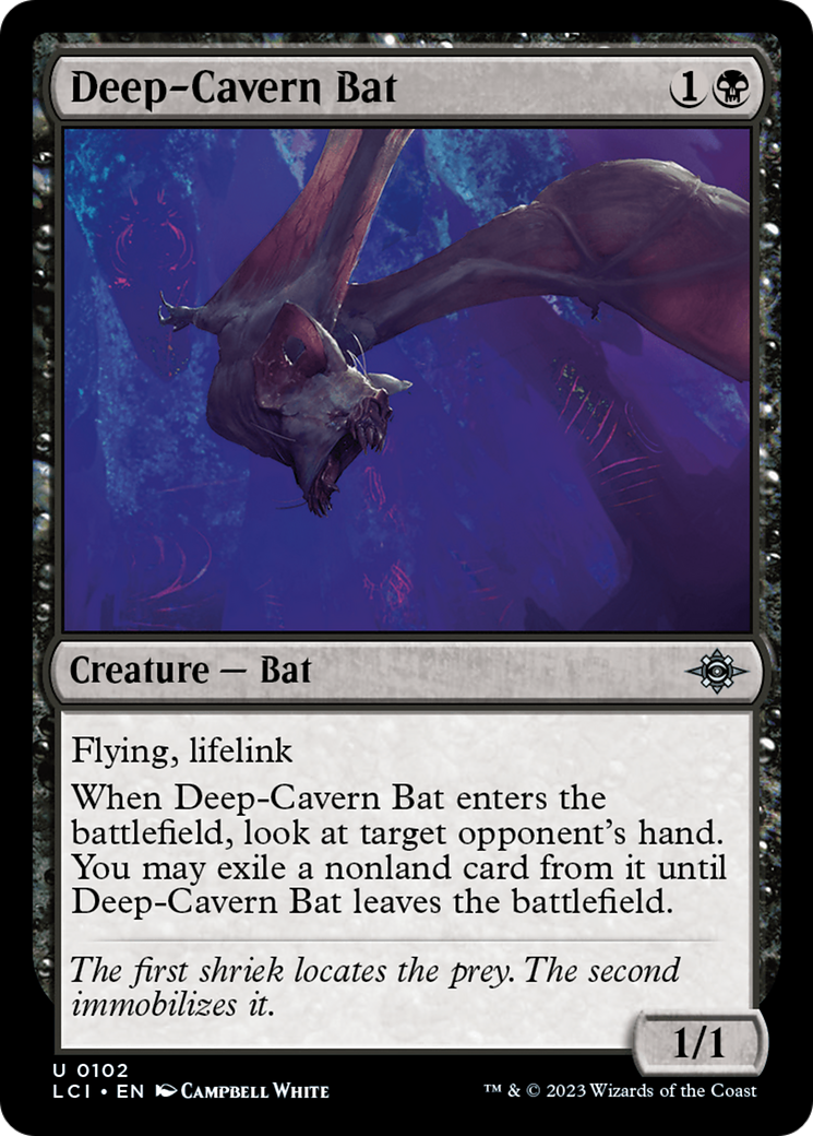 Deep-Cavern Bat (LCI) #102 [EN/N]