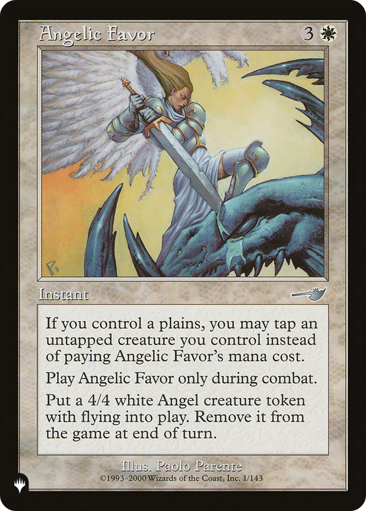 Angelic Favor (PLST) #NEM-1 [EN/N]