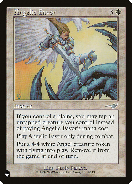 Angelic Favor (PLST) #NEM-1 [EN/N]