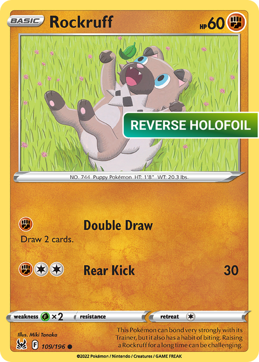 Rockruff (LOR) #109 [EN/R] s/o